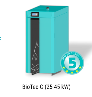 > Solid fuel boilers  BioTec-C (25-45 kW)          BOILER CLASS 