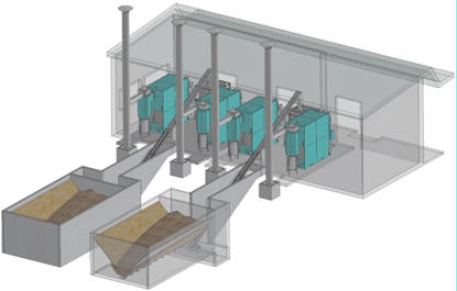 Different combination and control system flexibility allows to use they in medium and large facilities
