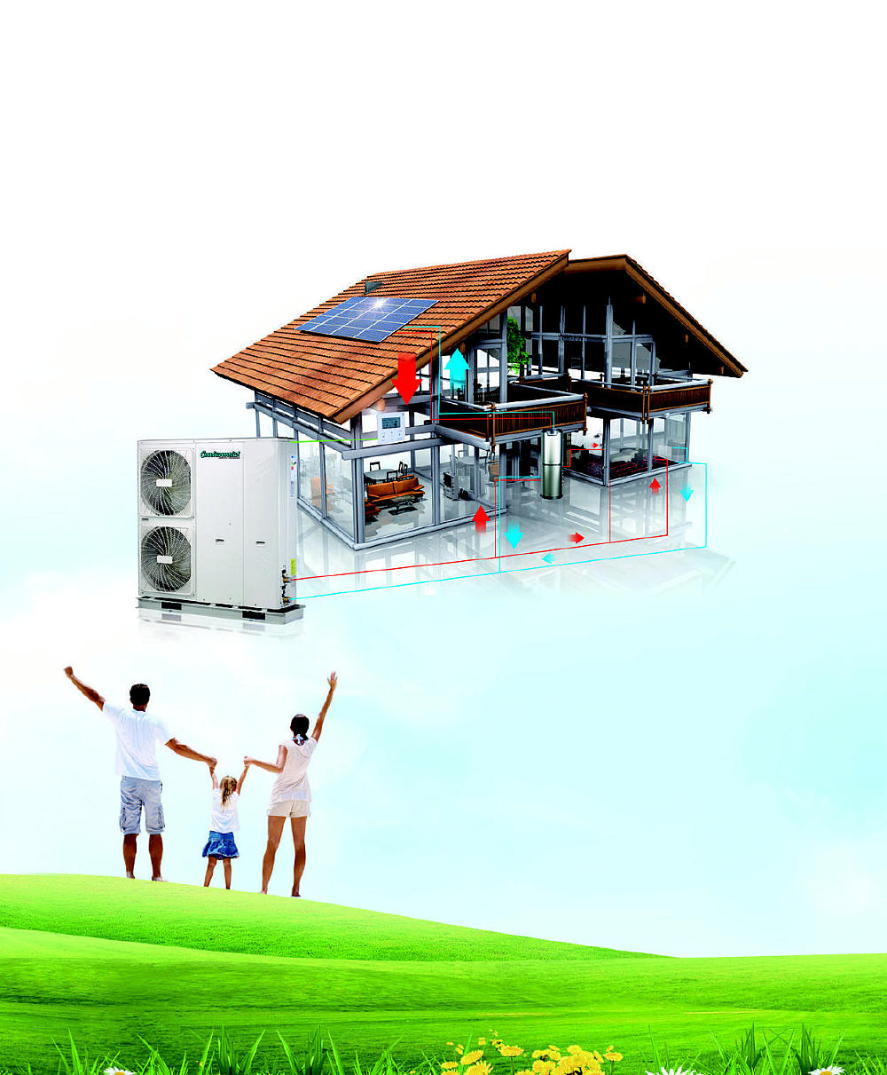 Heat pumps air-water