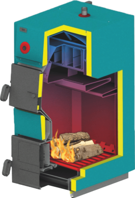 Solid fuel boilers EKO CK-P 14-110kW