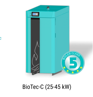 > Solid fuel boilers  BioTec-C (25-45 kW)          BOILER CLASS 