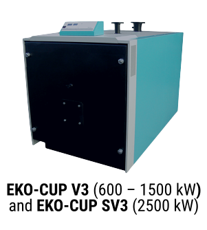 EKO-CUP V3 (600 – 1500 kW) and EKO-CUP SV3 (2500 kW)